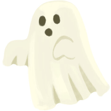 ghost cartoon character