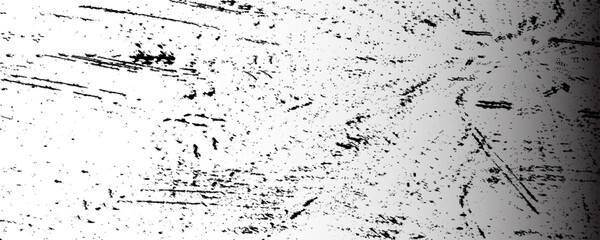 Fototapeta premium Grunge dirty texture background overlay. Background of black and white texture. Abstract monochrome pattern of spots, cracks, dots, chips.