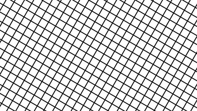 Black diagonal grid pattern background abstract cross line mesh geometry grid paper texture vector