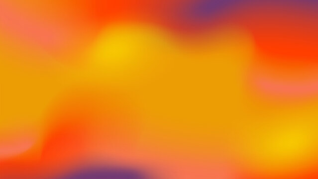 Vibrant Orange and Yellow Abstract Mesh Gradient Background for Modern Designs