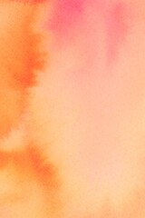 Fototapeta premium Gradient watercolor background, feminine orange design