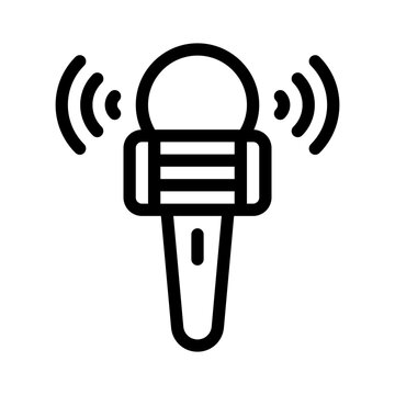 wiretap line icon
