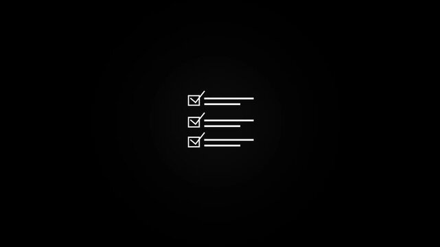 right check mark icon transparent background. isolated tick mark or confirm icon animation. check mark sign, verify complete sign, approved, select tick, success , approved, yes icon signs,4K video