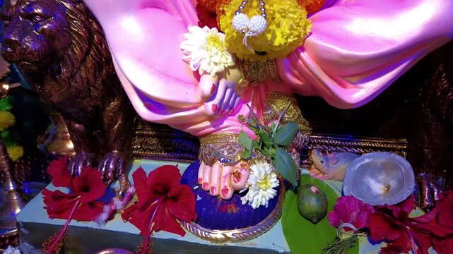 Ganesh Murti Reveal Shot from Feet to Face
