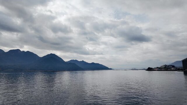 瀬戸内海の島々の風景