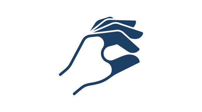Hand Gesturing Pinching Fingers Icon