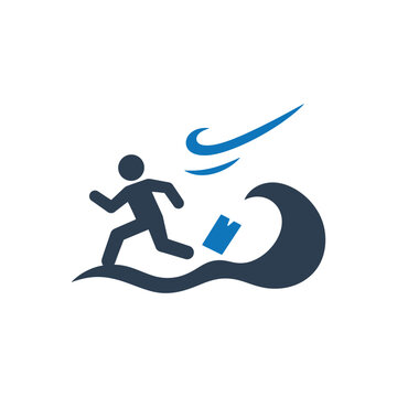 Gale Force Crashing Sea Icon