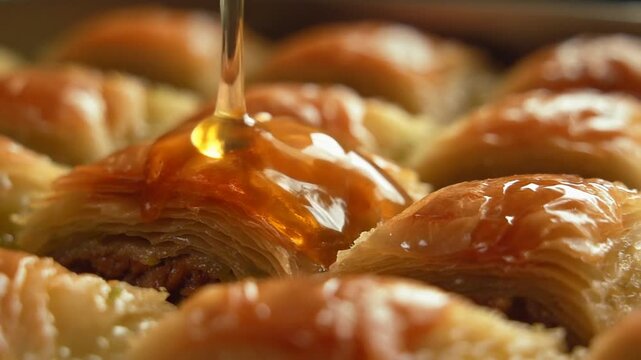 Baked Apples with Honey and Almonds on a White Plate Sweet Gourmet Dessert with Roasted Nuts Fresh Homemade Autumn Food Close Up
