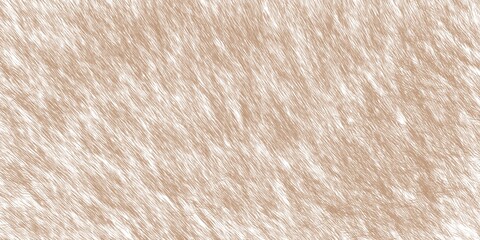 Fototapeta premium Light Beige Animal Fur Texture Background with Soft Natural Hair Pattern and Fine Detailed Surface