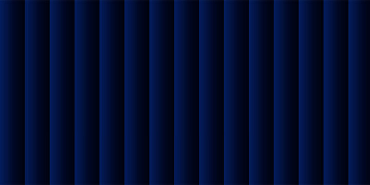 Dark blue and black vertical stripes background. Abstract geometric pinstripe pattern texture for elegant corporate banner, modern business backdrop, masculine wallpaper, and luxury minimal design.