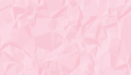 Obraz premium Soft pink color with a detailed, textured pattern of crumpled paper, providing an abstract and delicate aesthetic for various creative design projects.