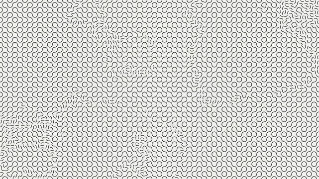 abstract optical illusion truchet tiles 2d