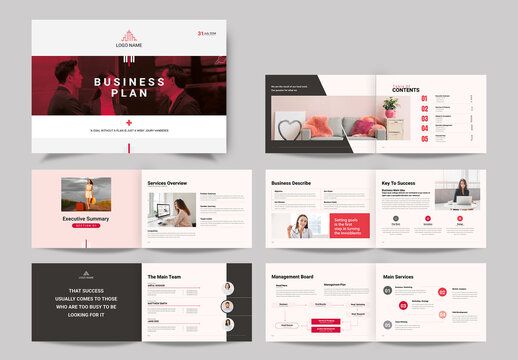 Business Plan Brochure Template