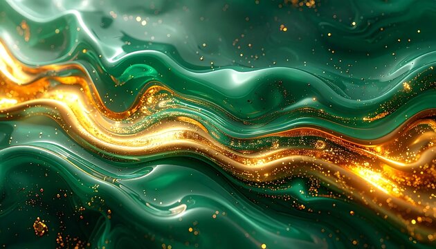 Abstract digital art of swirling cosmic energy and light.