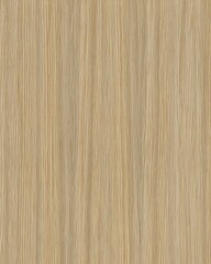 Fototapeta premium Close up of furniture grade oak veneer surface with a natural silky ribbon grain pattern texture