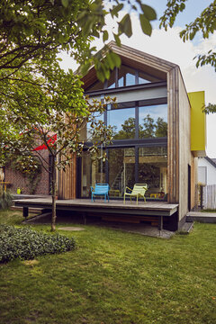 Exterior of tiny house