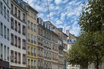 Fototapeta premium Strasbourg in France, old houses in the historic center 