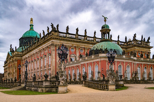 New Palace in Potsdam, Germany. Neues Palais