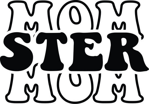 Mom Ster Svg Design