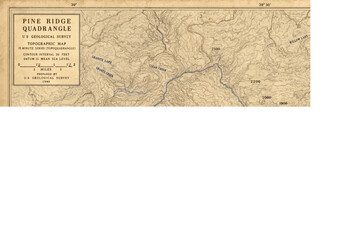 Fototapeta premium Detailed historical survey map featuring terrain topography and landscape topographic cartography geography landscape navigation historical exploration physical reference documentation