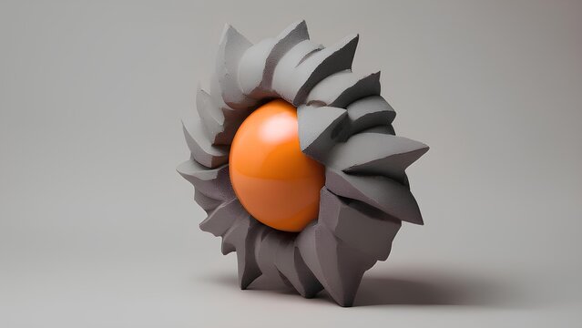 broken egg on black background