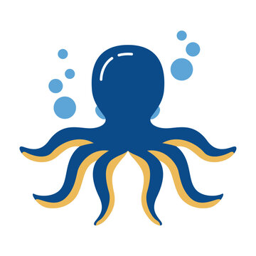 Octopus icon design
