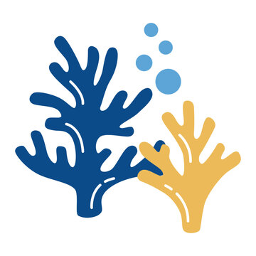 Coral icon design