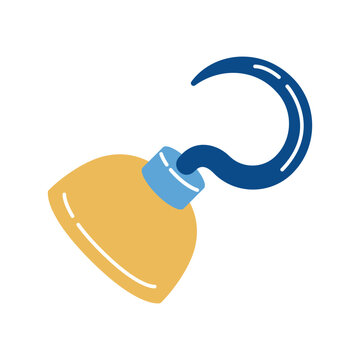 Pirate hook icon design