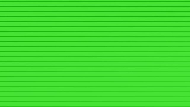Bright Green Screen Horizontal Striped Background Pattern Green TV screen.