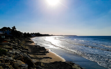 Sunny day over Mediterranean Sea. Cyprus Island. © Jan