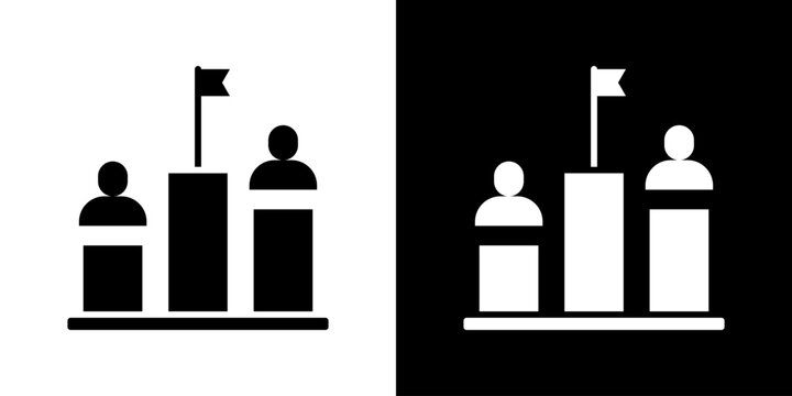 Competitor Icon Set Multiple Style Collection