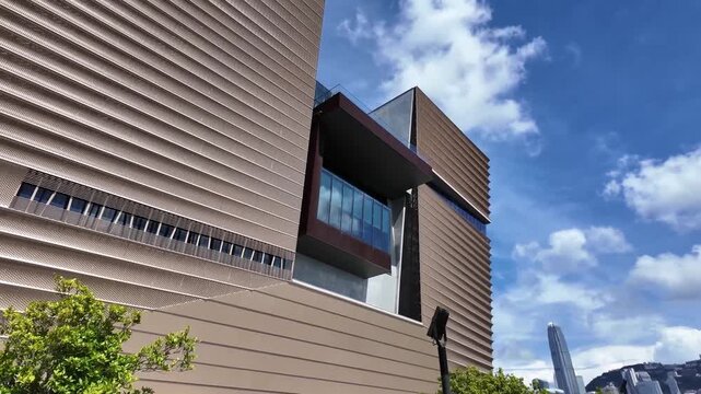 Hong Kong Palace Museum in West Kowloon, Hong Kong 