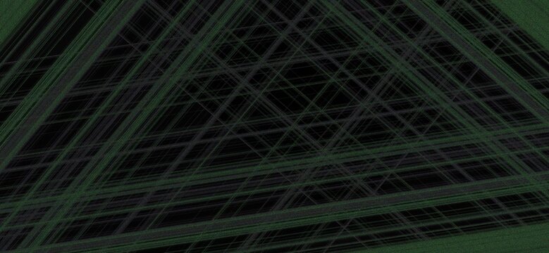 Abstract dark green background featuring a geometric triangular mesh grid overlaying a textured surface abstract background geometric triangular structure minimalist