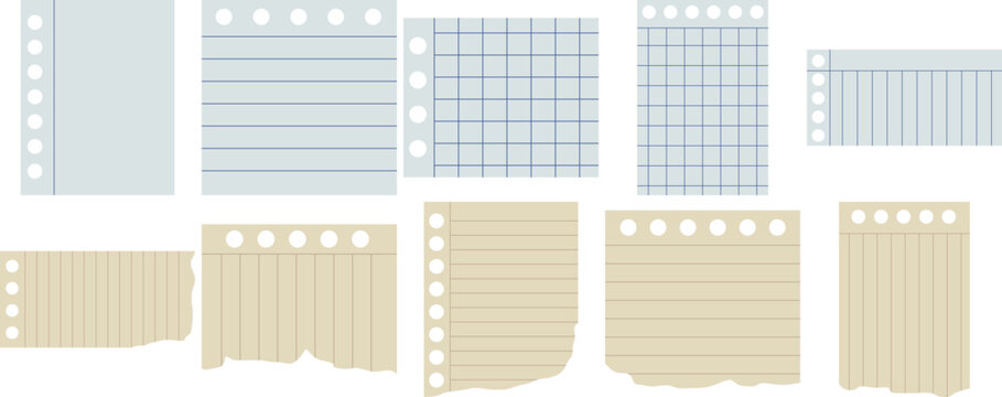 Notebook Paper Sheet
