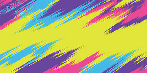 Grunge design of modern jersey colors and patterns, abstract colorful lines sublimation, sports background, cheering, running, cycling, basketball, netball, event, team, vector illustration. eps 10 © Samsul