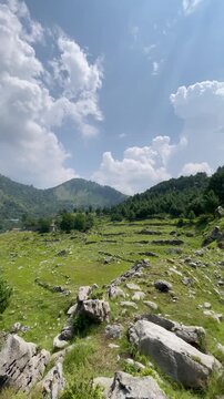 Lush Green Mountain View in Abbottabad, KPK, Pakistan | Scenic Nature Landscape