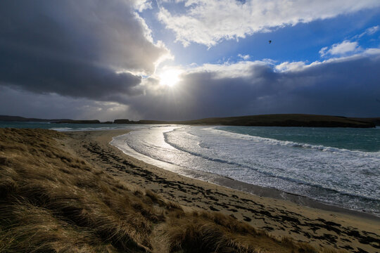 St Ninian&rsquo;s Beach auf Shetland