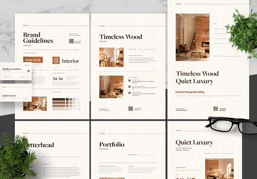 Brown And Black Interior Brand Guidelines