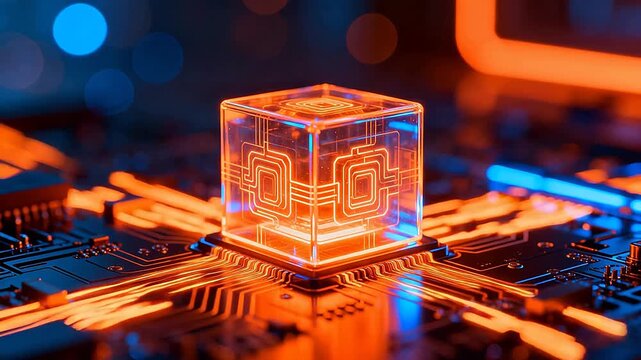 Cubical circuitry on motherboard