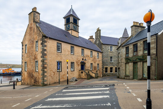 Die Tollbooth von Lerwick auf Shetland