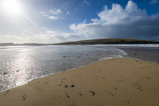 St Ninian&rsquo;s beach Shetland