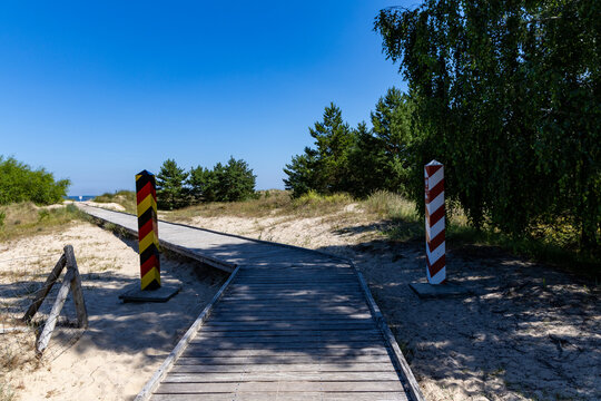 Polish-German border, border posts