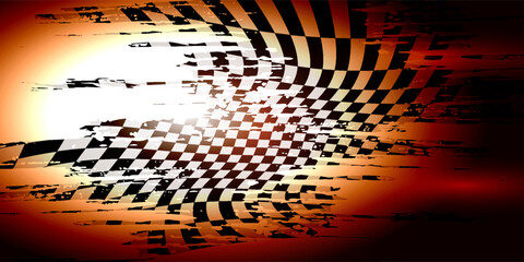 abstract background - racing theme, vintage palette © dolar