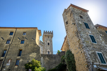 Fototapeta premium San Casciano dei Bagni, Toscana, centro storico
