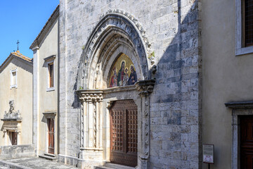 Fototapeta premium San Casciano dei Bagni, Toscana, centro storico