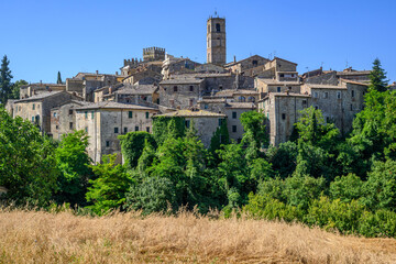 Fototapeta premium San Casciano dei Bagni, Toscana, centro storico