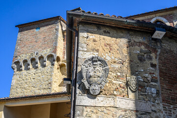 Fototapeta premium San Casciano dei Bagni, Toscana, centro storico