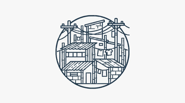 Intricate black and white wireframe globe illustration.