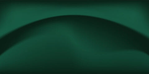 An abstract background featuring a soft, dark green texture. The pattern resembles folds of fabric or gentle waves in dim lighting, creating a minimalist and serene feel. © agus