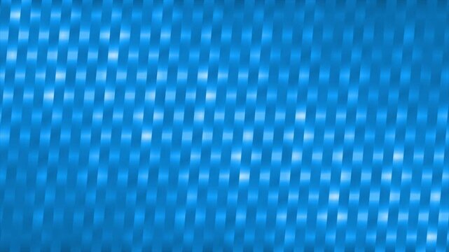 Blue Metallic Grid Weave Abstract Technology Seamless Loop Background